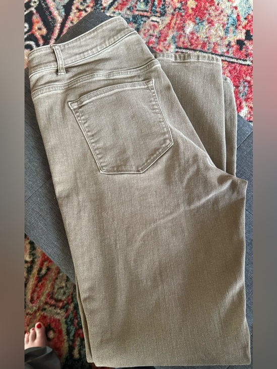 Vintage Lauren Ralph Lauren Straight Leg Chestnut Brown Jeans Size 14 - Picture 3 of 8